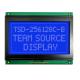 256x128 STN FSTN COB LCD Module With Blue And Yellow Green Backlight