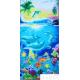 Cotton Custom Printed Beach Towels Dryfast Family Beach Towel for Kids