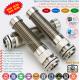 SS304 / SS316 Stainless Steel Metallic PG Cable Glands IP68 with Spiral