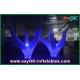 Waterproof 190T Nylon Inflatable Lighting Decoration On Ground 2m Ceremony