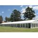 Waterproof High Peak 12m * 36m Clear Span Tent For Garden Party Fire Resistant Canopy