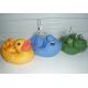 Personalized Floating Rubber Duck Bathroom Set Bath Toys For 3 Year Old 