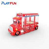 Popular 6 players 8-10cm stuffed toys truck toy catch claw machine
