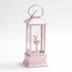 Pink Ballet Girl 25*10cm Music Lantern Snow Globe