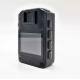 Video Audio Recording Black Wearable Body Camera 2700mAh For Security Guard