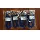 Custom packaging plastic dark blue coiled lanyard holder w/crocodile clips for dentist use