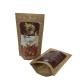 Available Agriculture Plant Kraft Paper Packaging Bag Food Stand Up Bauug For Coffe Beans/ Oatmeal Cereal