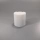 Ribbed Closure 20mm White Disc Top Cap For Liquid Soap Bottle