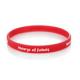 chinese producer offer 5mm width 1/4 advertising products plastic wristbands