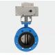 Electric Actuator Control Dn300 Butterfly Valve for Gas Media Control in INDUSTRIAL
