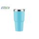 21oz Blue Stainless Steel Tumbler Cups For Coffee Wine Juice No Rust