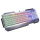 N-Keys Rollover Mechanical Gaming Keyboard Blue Switch Metal Panel Multimedia