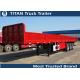 3*15 Tons 2 axles , 3 axles 40 foot flatbed semi trailer for cement bags , container