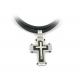 Tagor Jewelry Top Quality Trendy Classic 316L Stainless Steel Necklace Pendant ADP1