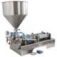 Automatic oil sauce drinking water wine juice cream perfume glass bottle cup can honey vial liquid paste piston filling machine
