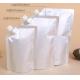 Silver plain spout pouch packaging foil stand up Sanitizer liquid beer drink spout packages