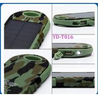 Manufaturer/OEM Solar Power Bank Charger 12000mAh Waterproof IPX6 Christmas Promotion