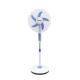 Rechargeable 16 Inch DC Powered Fans 12V Floor Standing With Usb And Led Lights