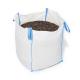 1-2 Tons 4 Loops FIBC Bulk Bag 100% Polypropylene Large Capacity Bag For Gravel Sand Cement