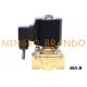 3/4'' Fountain Brass Solenoid Valve IP68 Underwater Waterproof 24V 220V