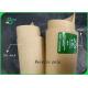 80gr - 140gr Recycle Pulp Good Toughness Kraft Paper Sheet For Shopping Bags