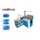 PE Disposable Shoe Cover Machine , Durable Overshoes Making Equipment