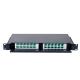 1U 19 Inch Rack Fiber Patch Panel ODF Cabinet Cold Rolled Steel