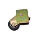 Black Plastic Casing Sliding Bearing Wheel Roller