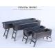 Outdoor Barbecue Tools，Outdoor Portable Folding Stainless Steel Grill, Household Outdoor Grill, BBQ