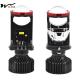 CSP3570 LED Motorcycle Lights 16000LM H4 Led Projector Bulb 55W