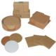 Guestroom Leather Hotel Products Coaster Round Shape Dia 100mm