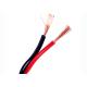 Flexible twisted pair cable 300/300 V Twisted cords with flexible fine stranded copper conductor 2 cores