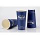 Blue Insulated PLA Paper Cups PE Coating Personalized Size With Lids