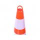 Weather Resistant Traffic Safety Cone With Weighted Base PVC Lift Ring Traffic Cone