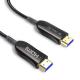 30AWG High Speed Fiber Optical HDMI Cable 18Gpbs 4k 60Hz Supports Ethernet