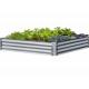 Fast Assembly Galvanized Raised Beds , Light Weight Raised Vegetable Beds