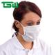 Type IIR BFE 99% Adult Disposable Face Mask With Tie On