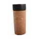 ISO9001 Custom Cork Cup Sleeve Antiskid Thermal Insulation For Glass Water Bottle