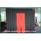 Wedding Photo Booth Hire Red Photo Booth Lighting Tent With LED Light Oxford Cloth Photobooth