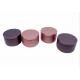 Small Round 500g Tea Tin Boxes 4 Color Offset Printing