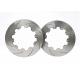 330*28mm Auto Brake Parts Cast Iron Front Grooved Brake Discs 2 Pcs