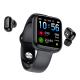 X5 Health Monitoring Smartwatch IP67 1.54inch 2 In 1 Watch And Earbuds Programmable