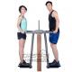 outdoor fitness equipment park wood double pendulum