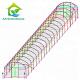 0.06mm 0.20mm Thick Flm Poly Tunnel Greenhouse Hot Galvanised Steel Greenhouse