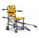 Portable Aluminum Alloy Stair Climbing Stretcher Patient Transport 4 Wheels