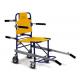 Portable Aluminum Alloy Stair Climbing Stretcher Patient Transport 4 Wheels