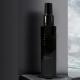 Square Black Plastic Spray Bottle 150ml For Cosmetic Skin Care