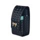 Luxury Lattice Wallet Flip Cover Diamond cover for IQOS tobacco Genuine leather Belt clip pouch holster