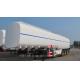 TITAN  2017 Crude Oil Tank Trailer , Carbon steel oil tanker trailer 54000 liters with European system