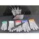 Stainless Kitchen Cut Resistant Gloves / Hand Protection Gloves Nylon Belt Design